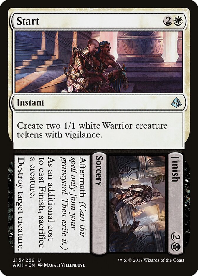 Start // Finish - Amonkhet (Uncommon) [AKH-215] Image principale du produit