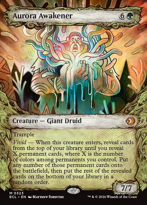Aurora Awakener – Lorwyn Eclipsed (ECL-323) Magic: The Gathering card | LC-REM-20260804-15544032952652-9c87e3f0-4305-4b07-a92b-b61430e80e97 Main image