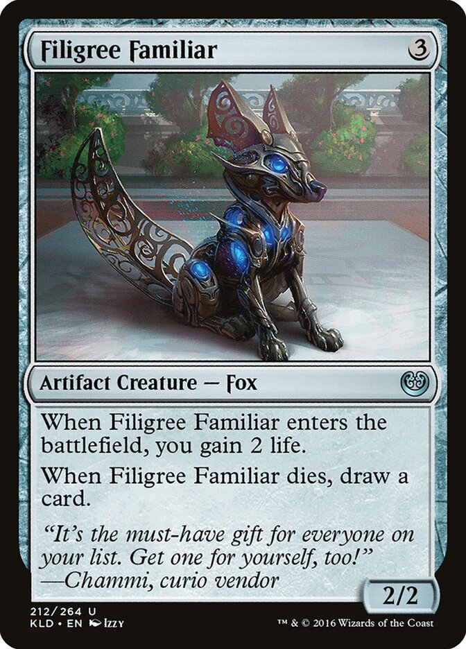 Filigree Familiar - Kaladesh (Uncommon) [KLD-212]