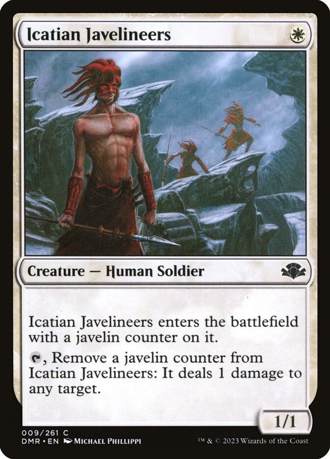 Icatian Javelineers - Dominaria Remastered (Common) [DMR-9]