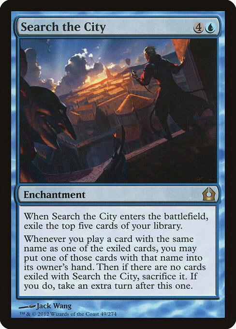 Search the City – Return to Ravnica (RTR-49) Magic: The Gathering card