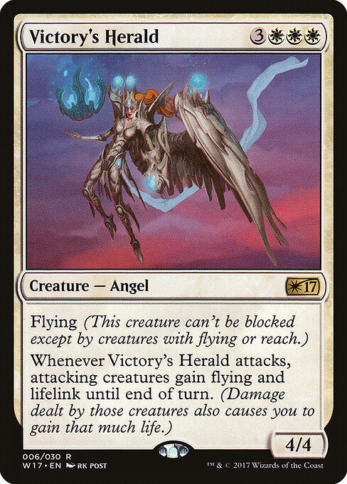 Victory's Herald – Welcome Deck 2017 (W17-6) Magic: The Gathering card | LC-REM-20260804-15339700846924-9cd99e32-cbe4-44a7-82ef-7c2d86d6d013 Imagen principal del producto