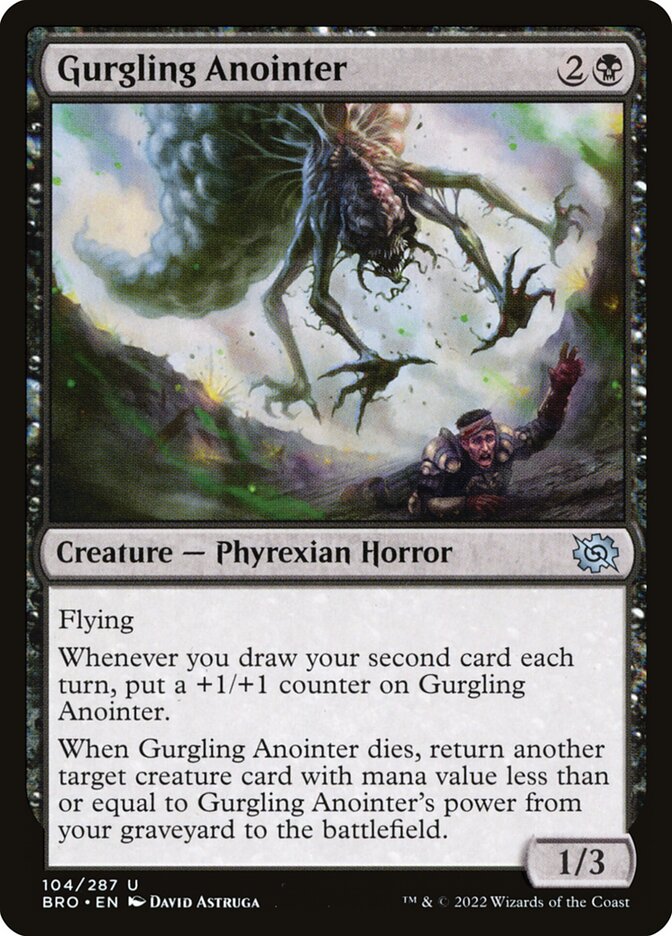 Gurgling Anointer - The Brothers' War (Uncommon) [BRO-104]