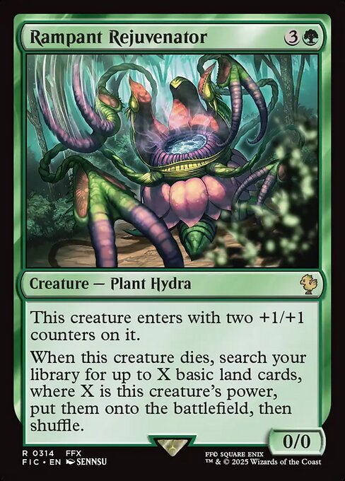 Rampant Rejuvenator – Final Fantasy Commander (FIC-314) Magic: The Gathering card | LC-REM-20260804-15339633901900-9ce2aa8e-b0c4-4e22-84eb-94b9e5ca6f76