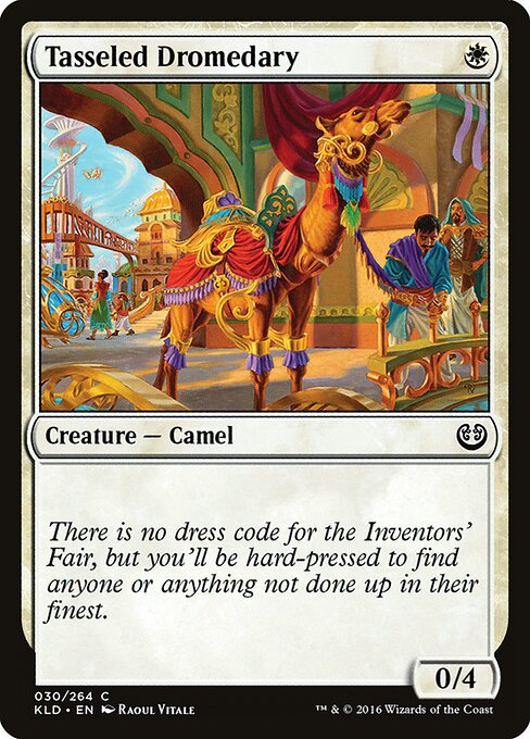 Tasseled Dromedary – Kaladesh (KLD-30) Magic: The Gathering card