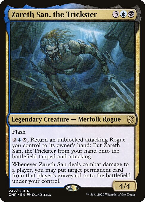 Zareth San, the Trickster – Zendikar Rising (ZNR-242) Magic: The Gathering card | LC-REM-20260804-15151750086988-9cfe4fbe-277f-410c-9eee-f7617f4cb850
