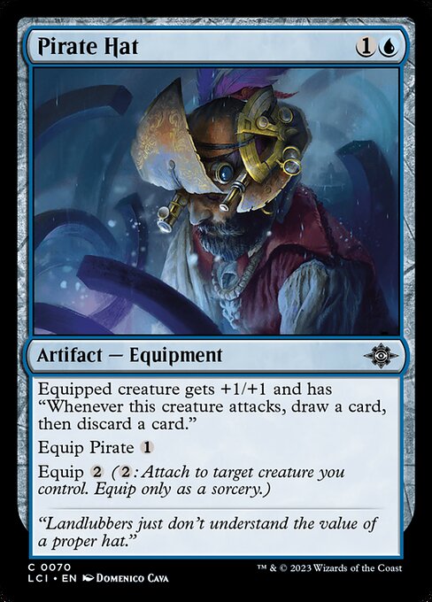 Pirate Hat – The Lost Caverns of Ixalan (LCI-70) Magic: The Gathering card Hauptbild