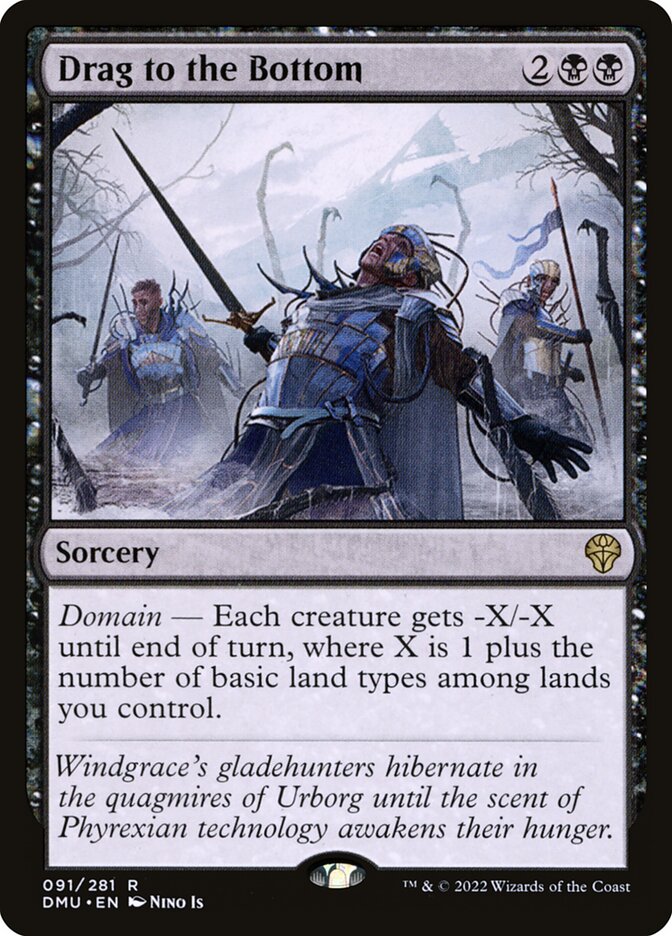 Drag to the Bottom - Dominaria United (Rare) [DMU-91] Imagen principal del producto