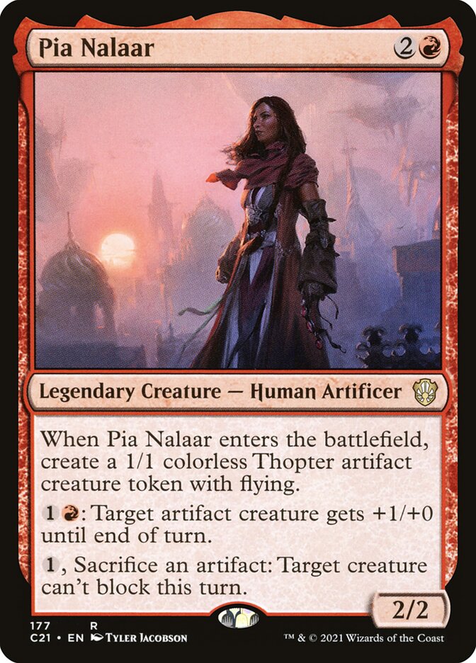 Pia Nalaar - Commander: Strixhaven (Rare) [C21-177] Main image