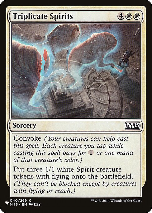Triplicate Spirits – The List (PLST-M15-40) Magic: The Gathering card | LC-REM-20260804-15151262794060-9d258bcc-3379-4f56-b584-be25979e5244