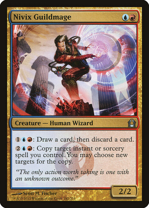 Nivix Guildmage – Return to Ravnica (RTR-182) Magic: The Gathering card
