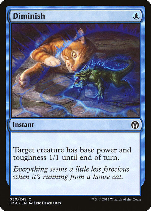 Diminish – Iconic Masters (IMA-50) Magic: The Gathering card