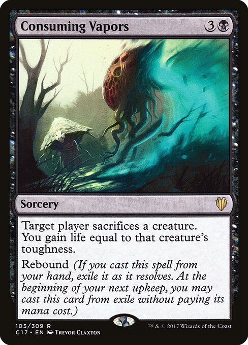 Consuming Vapors – Commander 2017 (C17-105) Magic: The Gathering card
