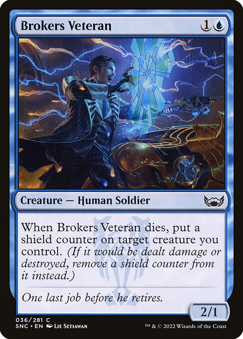 Brokers Veteran – Streets of New Capenna (SNC-36) Magic: The Gathering card | LC-REM-20260804-15383383114060-9d4a54bd-5598-4313-b5e6-29fd38da016a