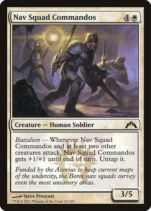 Nav Squad Commandos – Gatecrash (GTC-22) Magic: The Gathering card