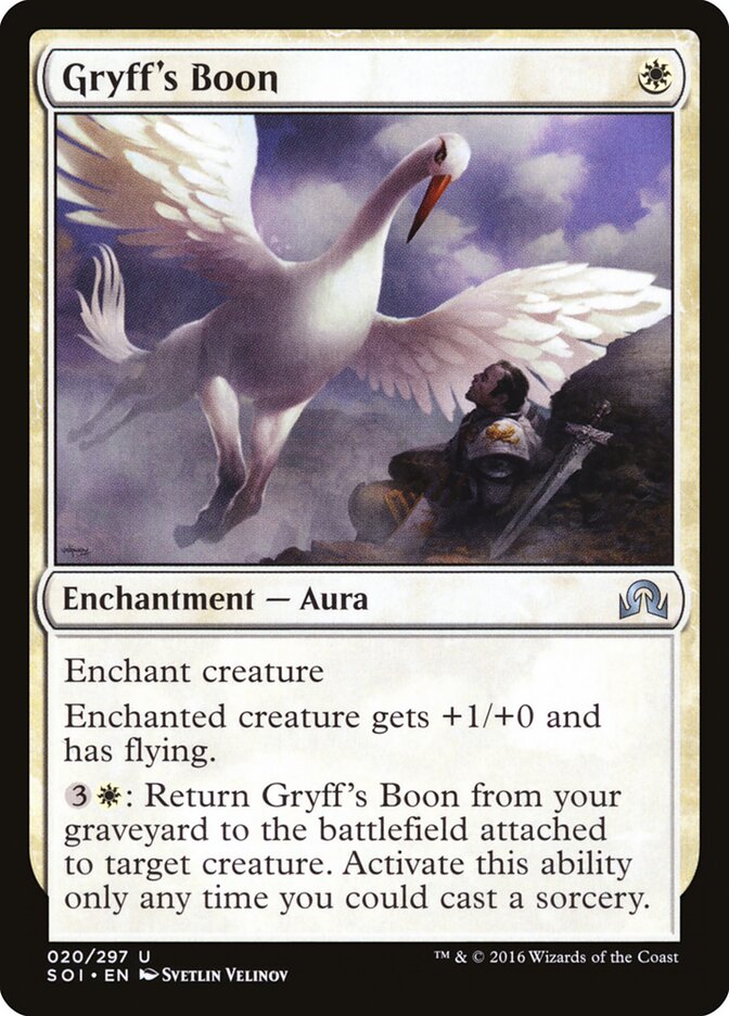 Gryff's Boon - Shadows over Innistrad (Uncommon) [SOI-20]
