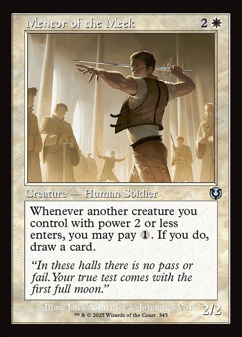 Mentor of the Meek – Innistrad Remastered (INR-345) Magic: The Gathering card | LC-REM-20260804-15339618009420-9da27c4a-56d7-41ae-8007-05644b5fe062