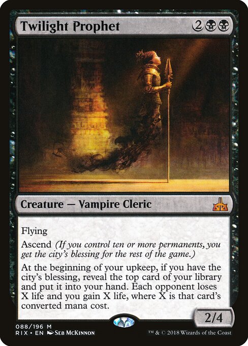 Twilight Prophet – Rivals of Ixalan (RIX-88) Magic: The Gathering card | LC-REM-20260804-15339695604044-9da6974f-6753-48ac-98cd-86412cc93726