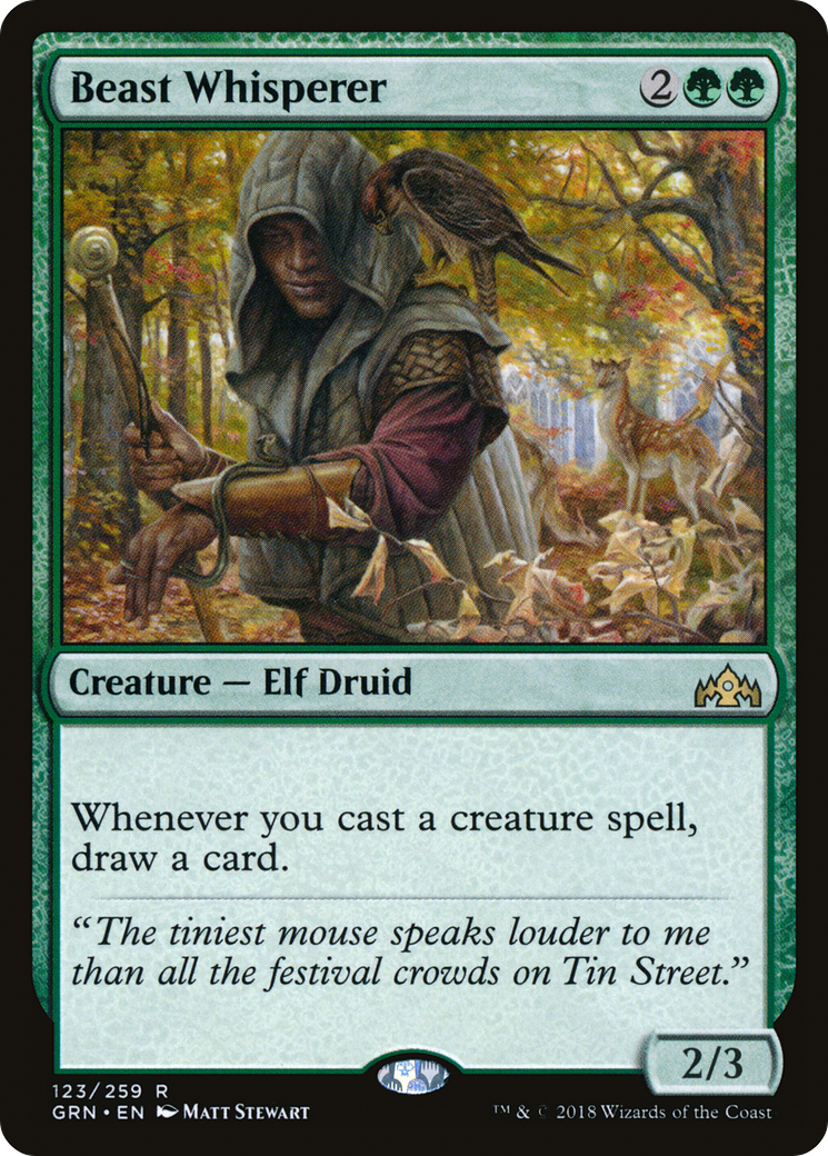 Beast Whisperer – Guilds of Ravnica 123 – Magic: The Gathering single card Immagine principale del prodotto