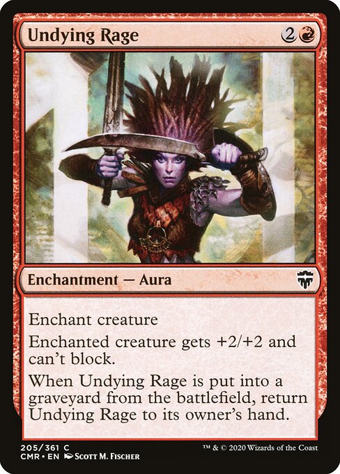 Undying Rage – Commander Legends (CMR-205) Magic: The Gathering card | LC-REM-20260804-15414841114956-9db7aa92-d86a-4986-a661-f3025ca79d3d