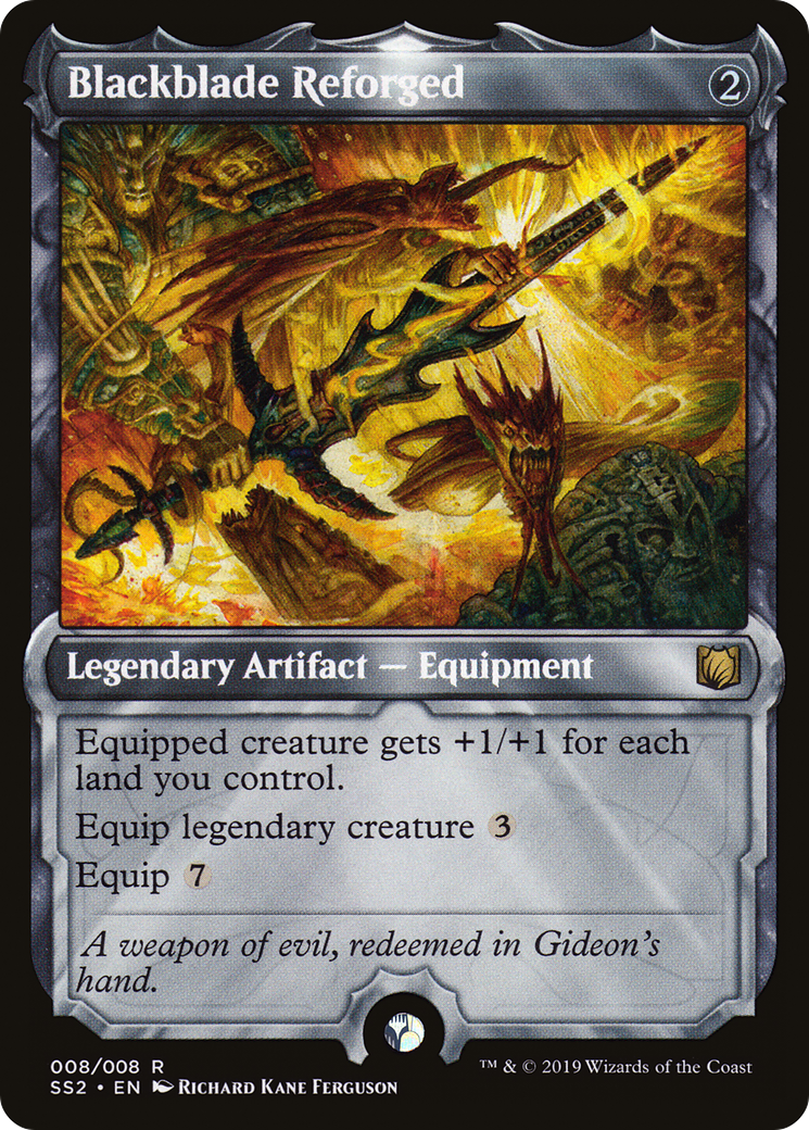 Blackblade Reforged – Signature Spellbook: Gideon 8 – Magic: The Gathering single card Imagen principal del producto