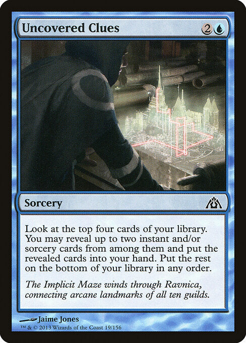 Uncovered Clues – Dragon's Maze (DGM-19) Magic: The Gathering card | LC-REM-20260804-15150978269516-9dd24556-994f-4480-835e-11d4443f0700