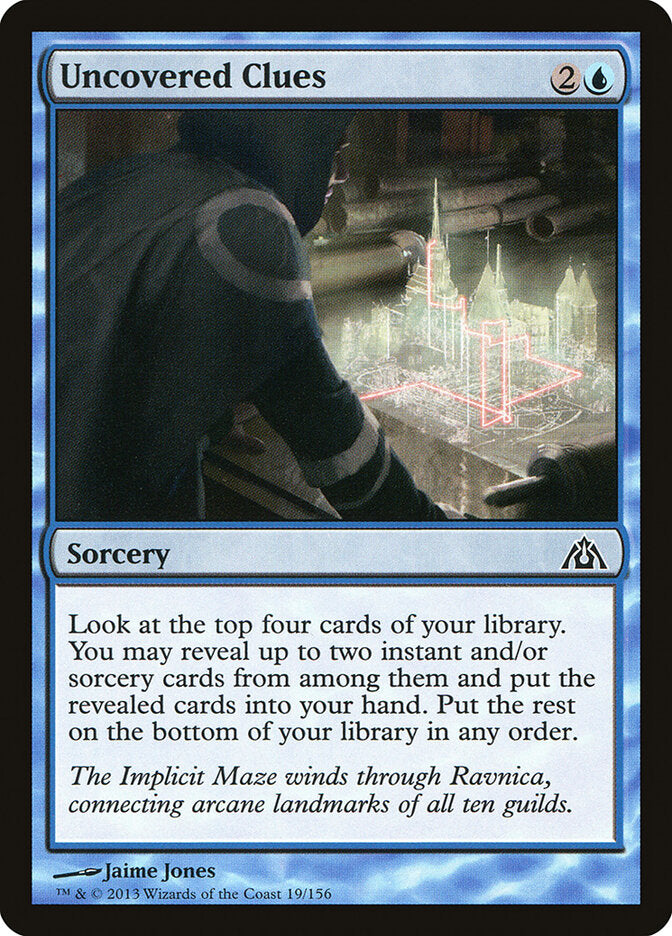 Uncovered Clues - Dragon's Maze (Common) [DGM-19] Image principale du produit