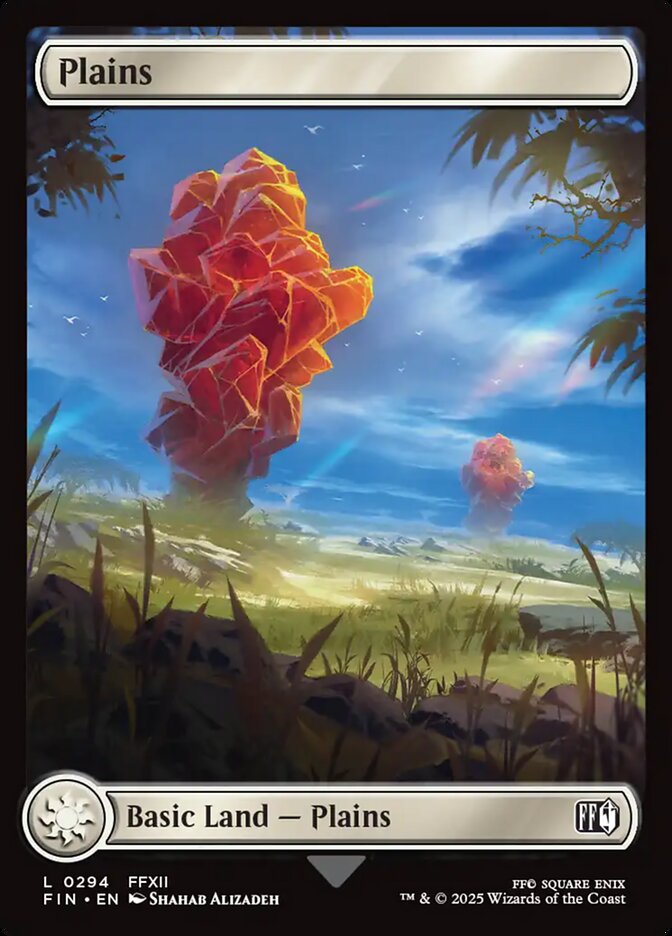 Plains (V.1) - Magic: The Gathering - FINAL FANTASY (Land) [FIN-294] Hoofdafbeelding