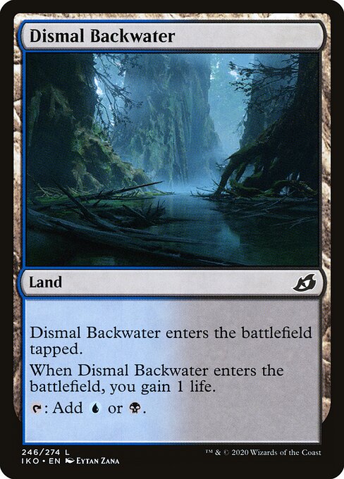 Dismal Backwater – Ikoria: Lair of Behemoths (IKO-246) Magic: The Gathering card | LC-REM-20260804-15909430231372-9de0981e-54fc-4919-96a4-a9608a5452fc Main image