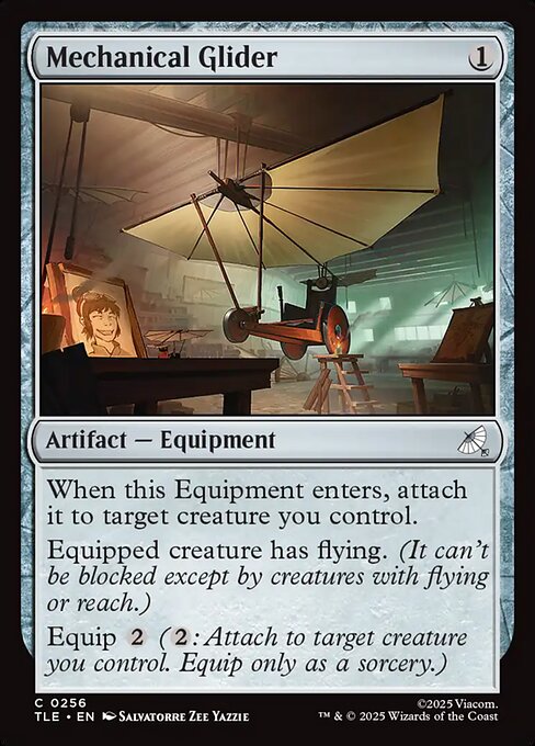 Mechanical Glider – Magic: The Gathering | Avatar: The Last Airbender: Eternal (TLE-256) Magic: The Gathering card