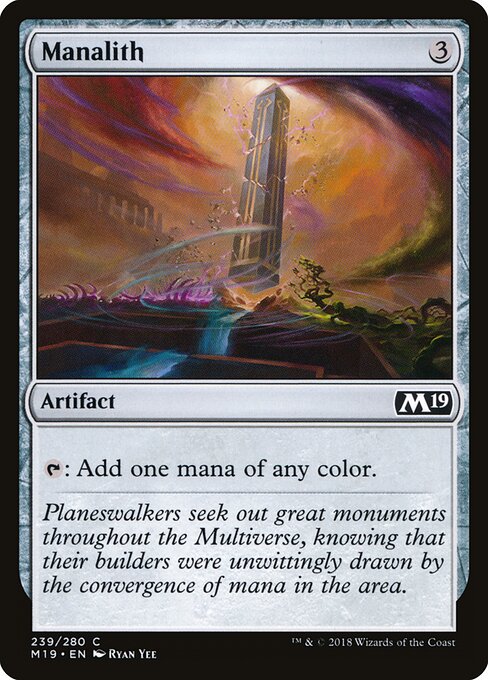 Manalith – Core 2019 (M19-239) Magic: The Gathering card