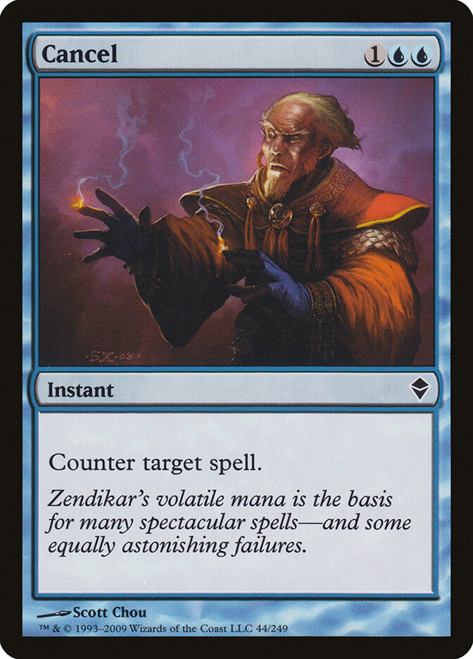 Cancel - Zendikar (Common) [ZEN-44]