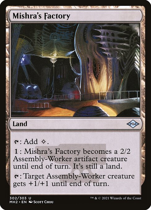 Mishra's Factory – Modern Horizons 2 (MH2-302) Magic: The Gathering card