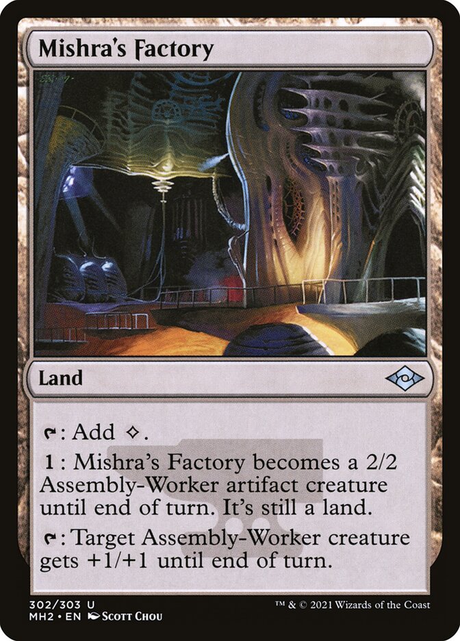 Mishra's Factory (V.1) - Modern Horizons 2 (Uncommon) [MH2-302] Image principale du produit