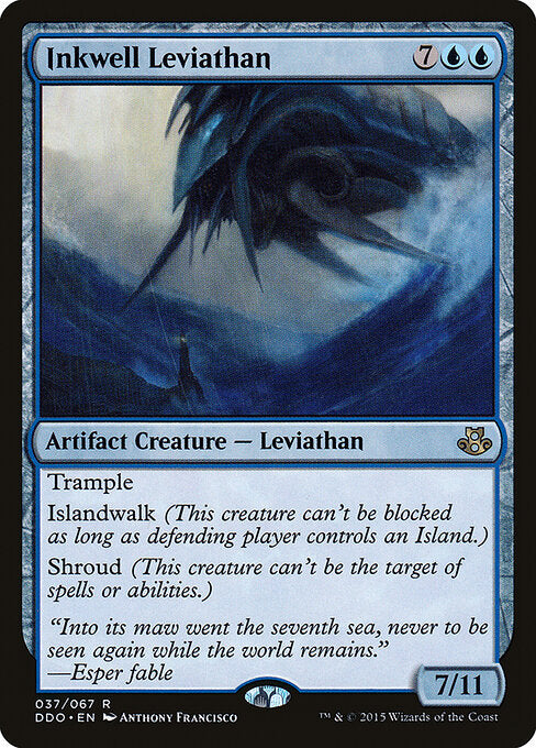 Inkwell Leviathan – Duel Decks: Elspeth vs. Kiora (DDO-37) Magic: The Gathering card Main image