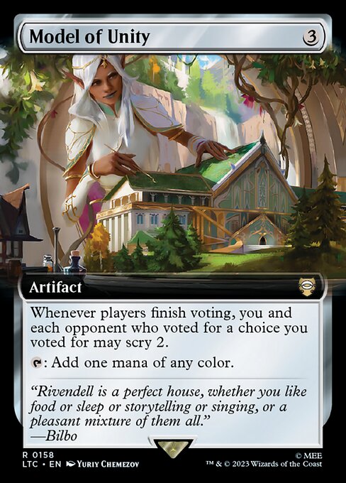 Model of Unity – Tales of Middle-earth Commander (LTC-158) Magic: The Gathering card | LC-REM-20260804-15151723938124-9e77ad2b-0ed6-4d8d-95a2-ac2c9a5492cd