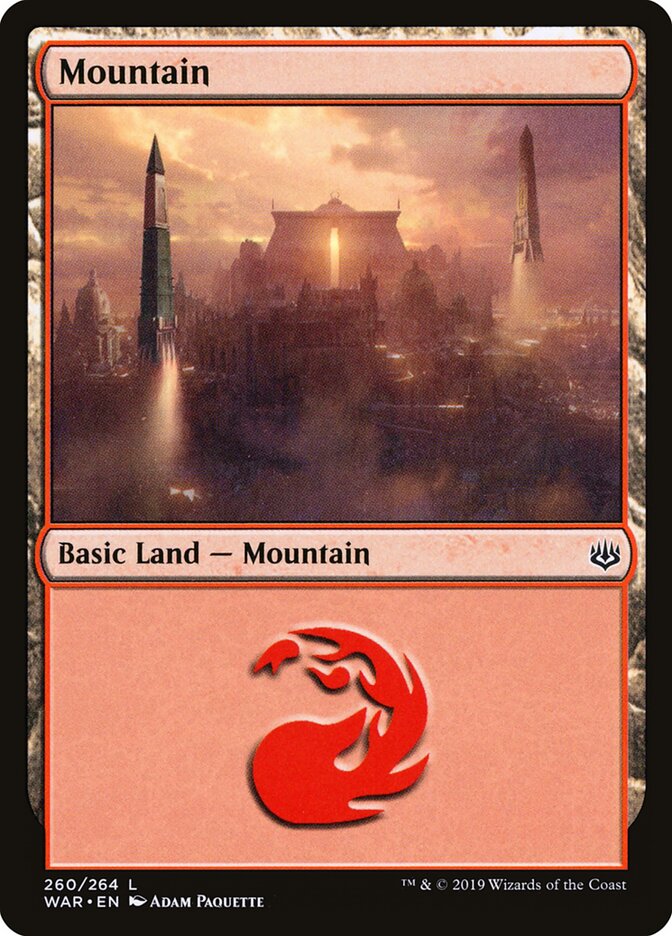 Mountain (V.2) - War of the Spark (Land) [WAR-260]