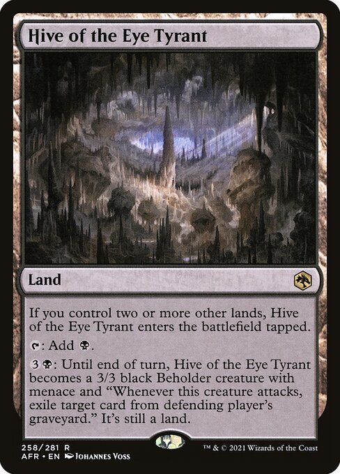 Hive of the Eye Tyrant – Adventures in the Forgotten Realms (AFR-258) Magic: The Gathering card | LC-REM-20260804-15339580358988-9eb391dc-0378-4793-a5de-899b09792a4b Hoofdafbeelding