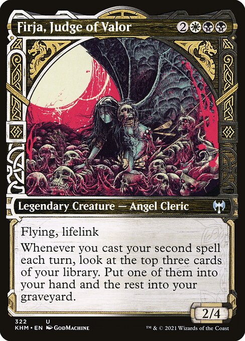 Firja, Judge of Valor – Kaldheim (KHM-322) Magic: The Gathering card | LC-REM-20260804-15151527985484-9ec8cdd5-e55b-40e0-a61e-f28890f5628d Hoofdafbeelding