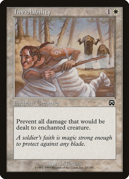 Inviolability – Mercadian Masques (MMQ-23) Magic: The Gathering card | LC-REM-20260804-15526087360844-9ece8504-389a-43e3-b178-7067722c4b75 Hoofdafbeelding