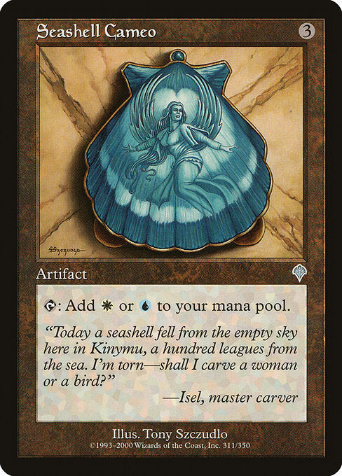 Seashell Cameo – Invasion (INV-311) Magic: The Gathering card