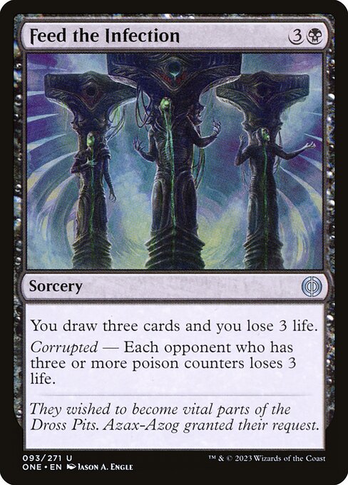 Feed the Infection – Phyrexia: All Will Be One (ONE-93) Magic: The Gathering card | LC-REM-20260804-15150726447436-9f013a1a-d4b9-4380-9802-c299ee6c4492 Main image