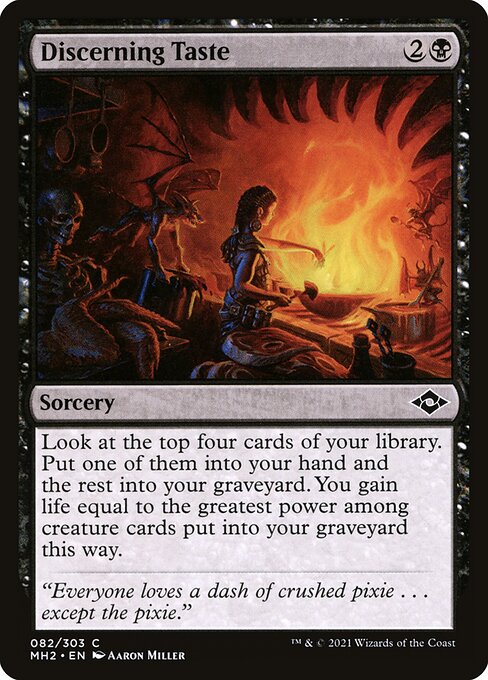 Discerning Taste – Modern Horizons 2 (MH2-82) Magic: The Gathering card