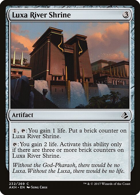 Luxa River Shrine – Amonkhet (AKH-232) Magic: The Gathering card