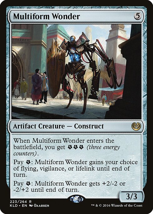 Multiform Wonder – Kaladesh (KLD-223) Magic: The Gathering card