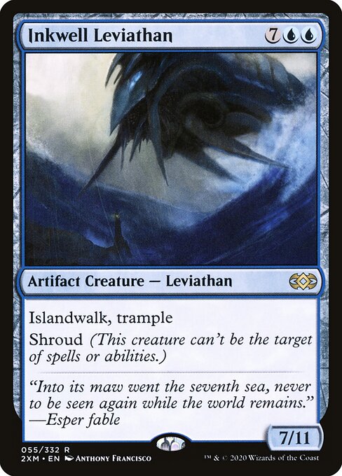 Inkwell Leviathan – Double Masters (2XM-55) Magic: The Gathering card Main image