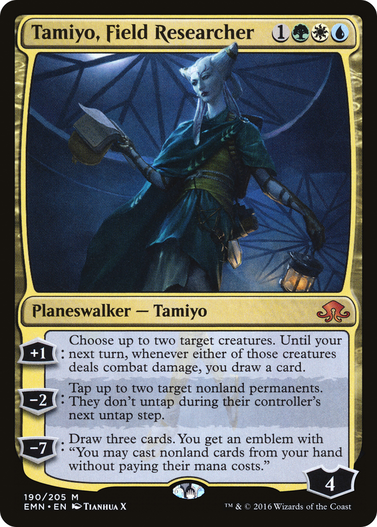 Tamiyo, Field Researcher – Eldritch Moon 190 – Magic: The Gathering single card Main image