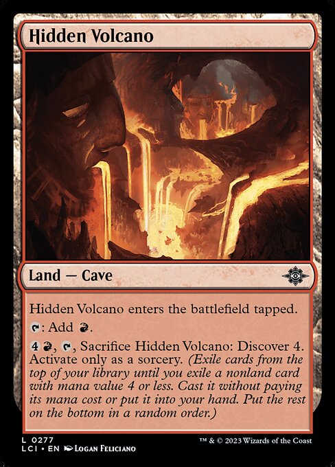 Hidden Volcano – The Lost Caverns of Ixalan (LCI-277) Magic: The Gathering card | LC-REM-20260804-15393130119500-9fa06aed-52c1-48f1-9906-362db12a3cf7 Hoofdafbeelding