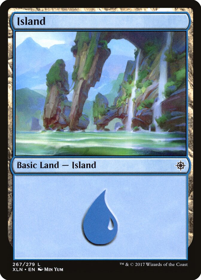 Island (V.4) - Ixalan (Land) [XLN-267]