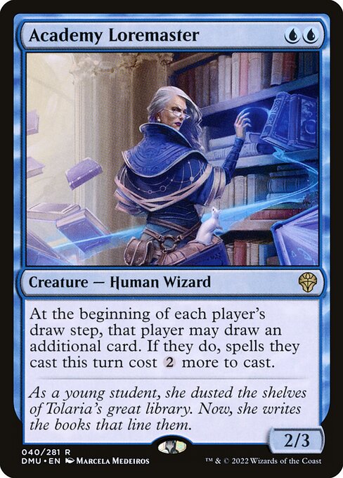 Academy Loremaster – Dominaria United – DMU 40 – English Magic card Main image